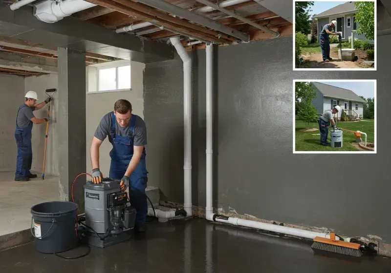 Basement Waterproofing and Flood Prevention process in Greenfield, IN